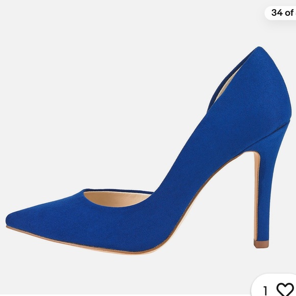 Jenn Ardor Cobalt Blue D’Orsay Shoes - Picture 9 of 15
